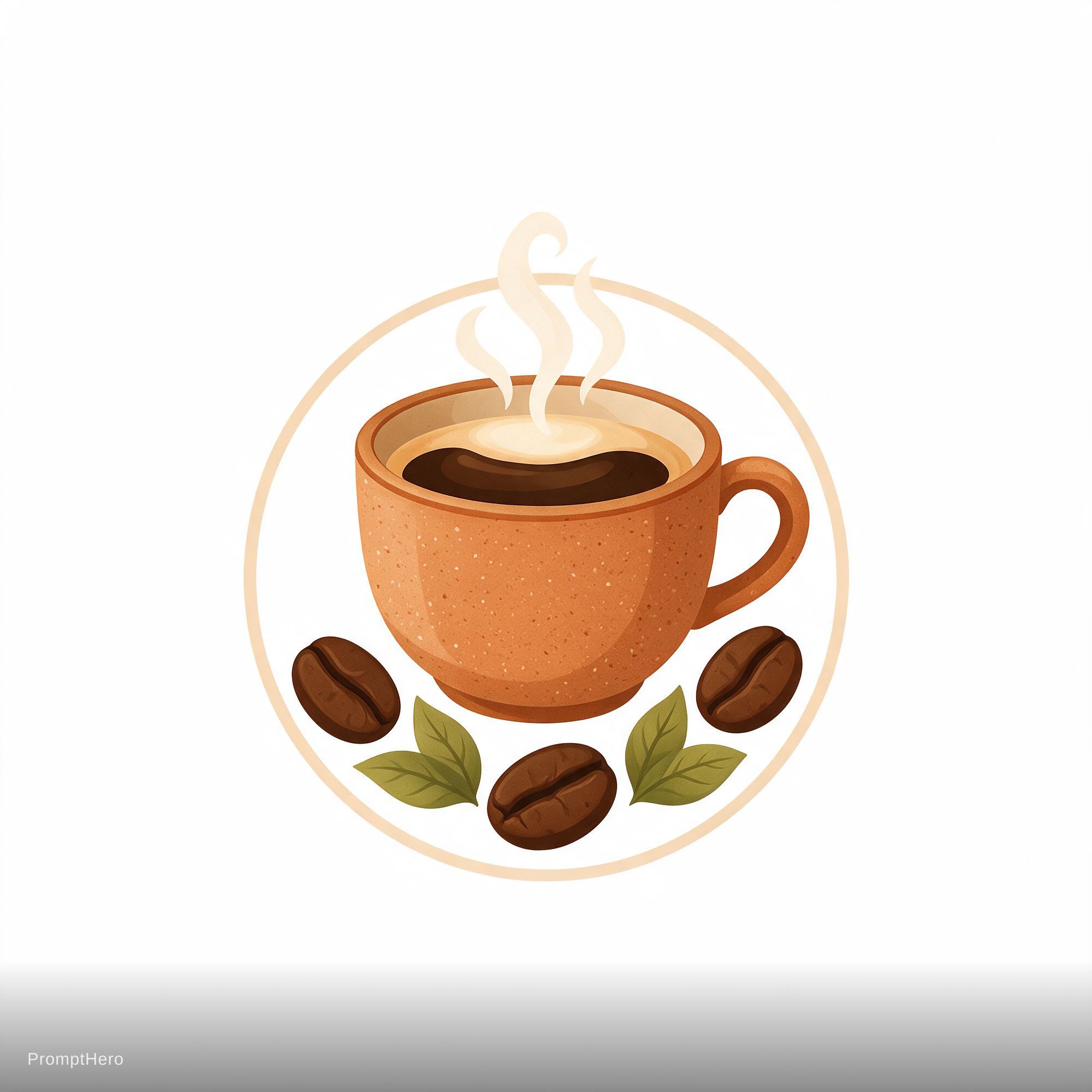 AI generated: Seedream 5 prompt: Artisan coffee shop, steaming cup, earth tones, co... (Seedream 5 - Food & Drink)