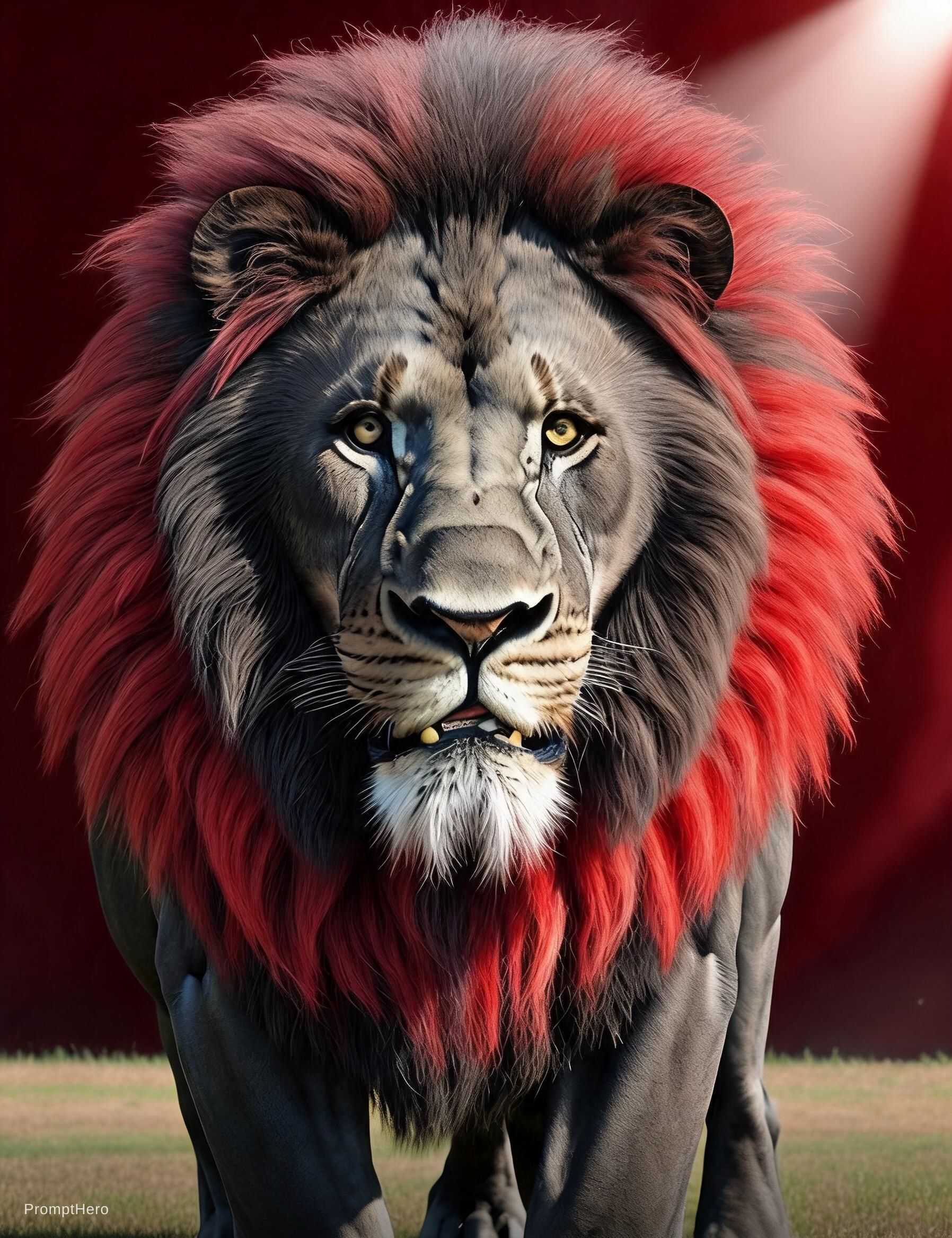 AI generated: Seedream 5 prompt: cenematique with red back ground with some light (Seedream 5 - Concept Art)