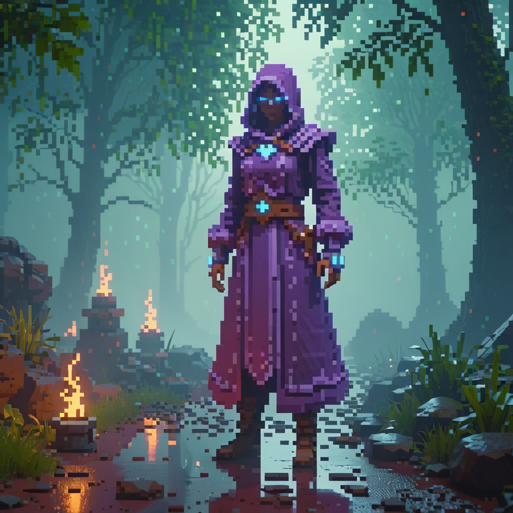 AI generated: Stable Diffusion prompt: Character design, void arcanist, mist, photorealis... (Stable Diffusion - Fashion)