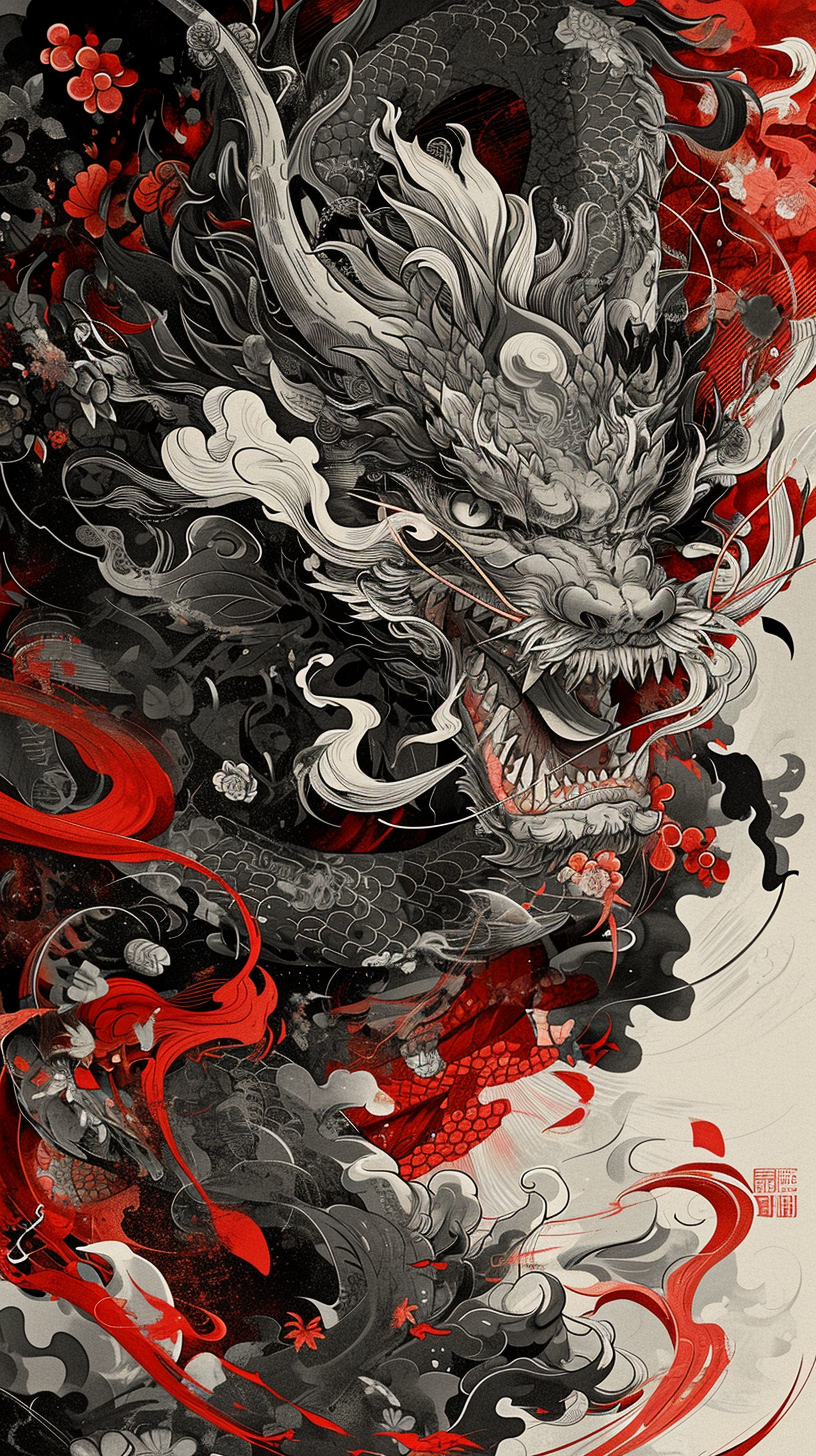 AI generated: Midjourney prompt: an anime poster of a monster , in the style of got... (Midjourney - Anime)