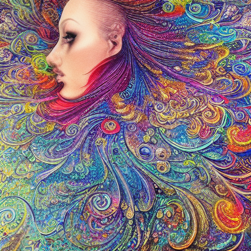 Stable Diffusion prompt: 14k masterpiece, liquid ink unf...