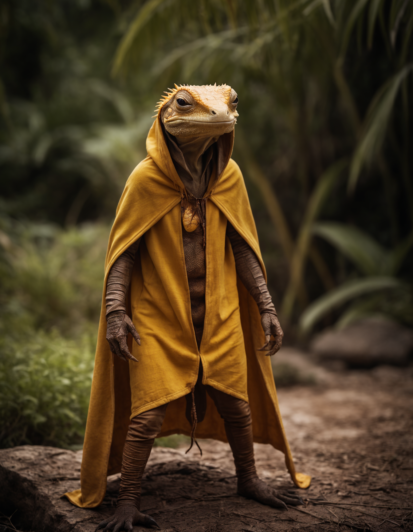AI generated: ROOT - Lizard Cult (Stable Diffusion - Character Design)