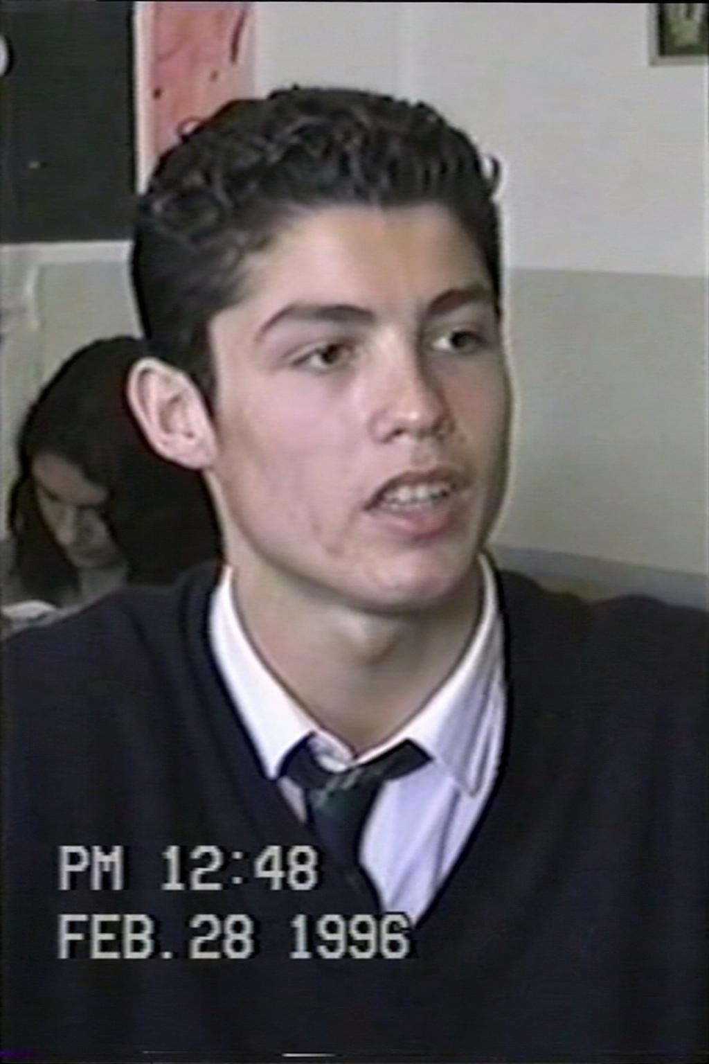 AI generated: ChatGPT Image prompt: Image of Cristiano Ronaldo from a VHS camcorder re... (ChatGPT Image - Concept Art)