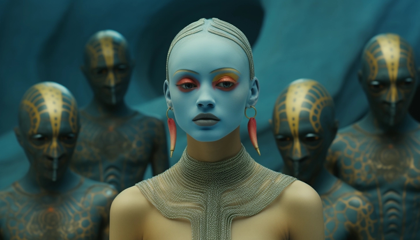 Midjourney prompt: Fantastic planet, Award - winning, full body por... - Midjourney