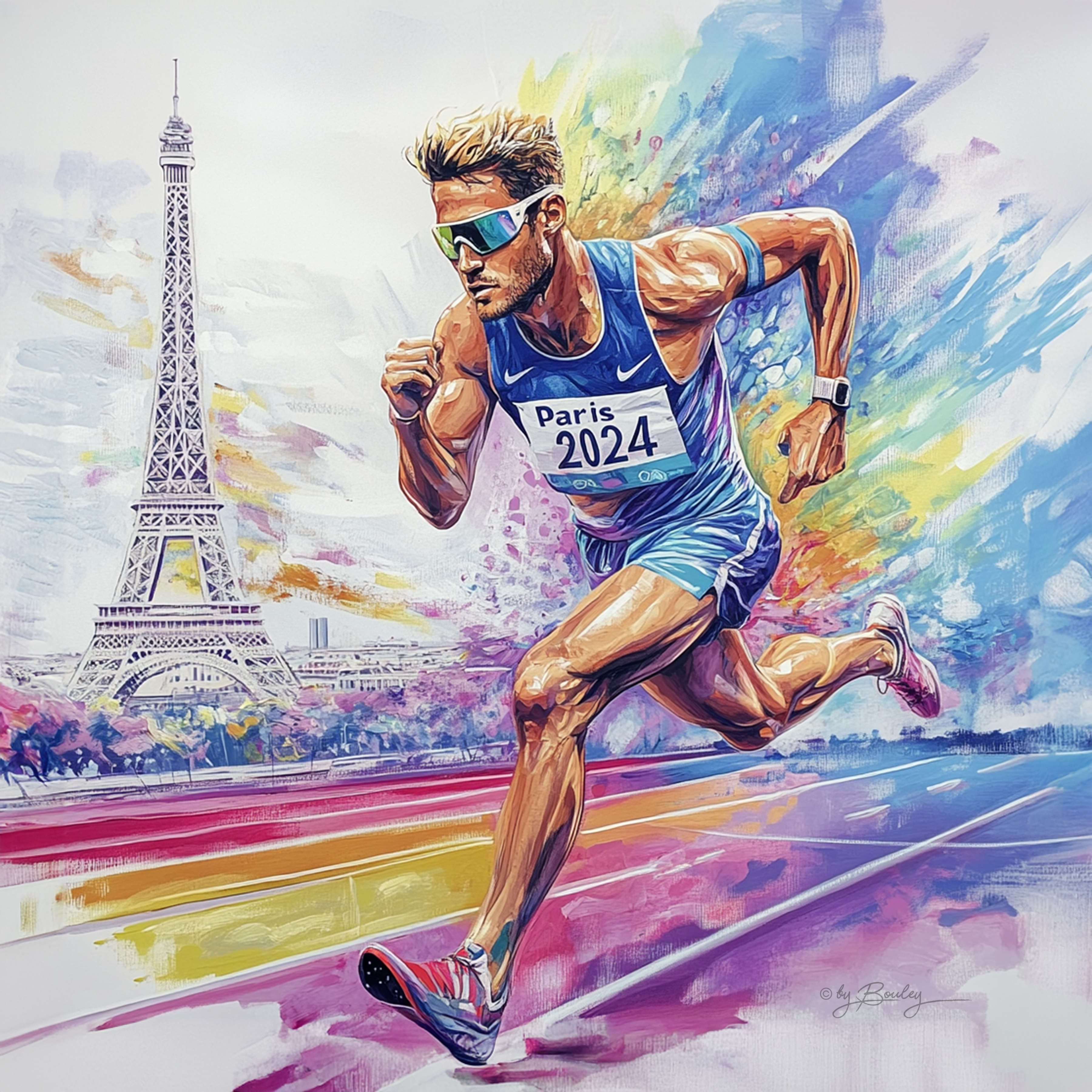 صورة مولدة بالذكاء الاصطناعي: Midjourney prompt: A vibrant and detailed airbrushed painting of an O... (نموذج Midjourney - فن مفاهيمي)