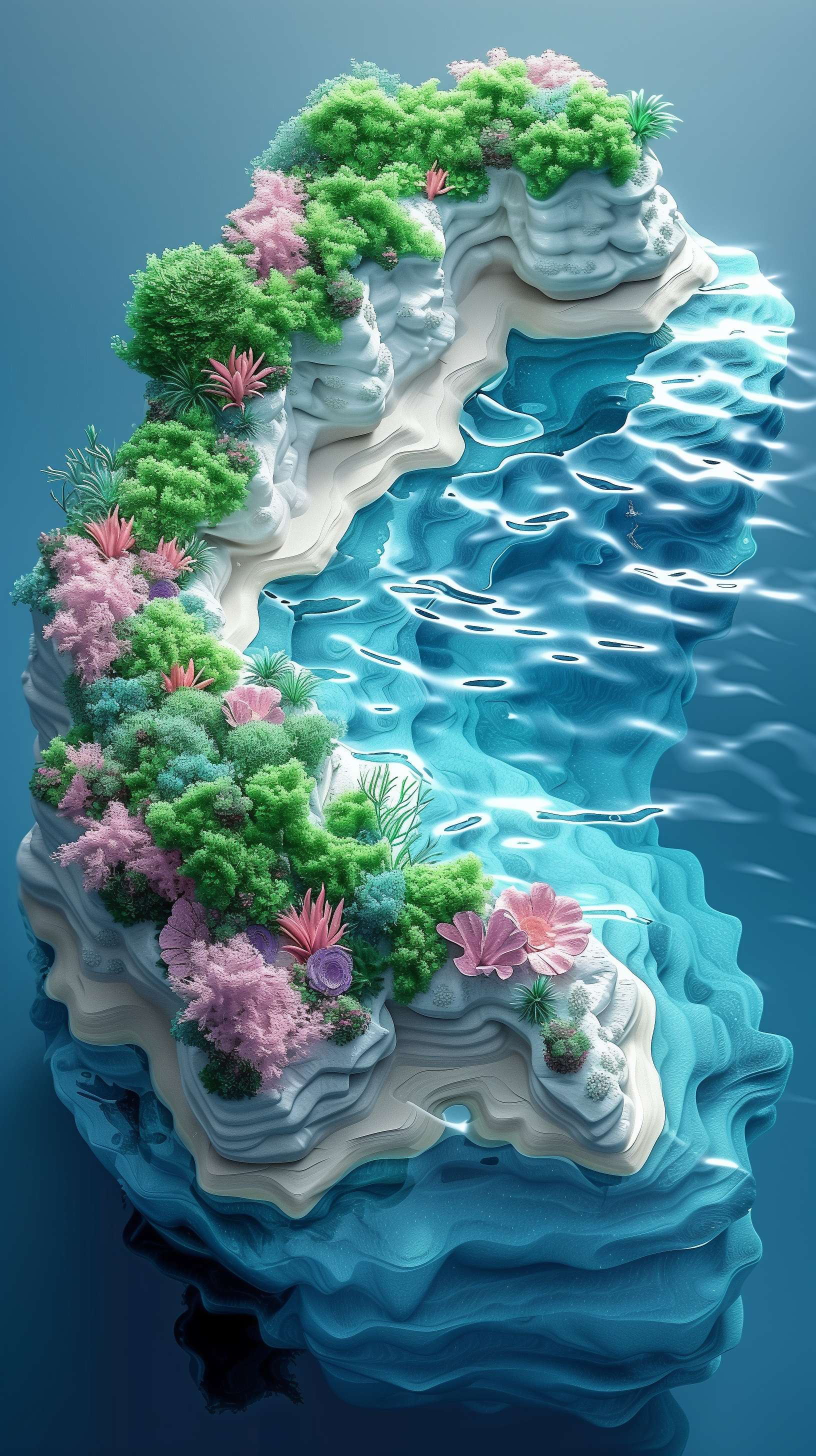 AI generated: Midjourney prompt: isometric illustrations, 3D clay style, artisan un... (Midjourney - 3d Renders)