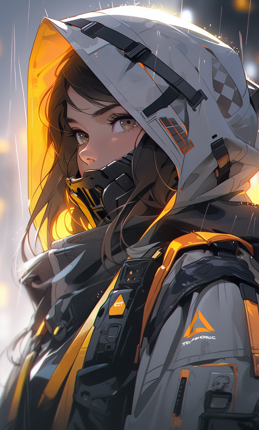 AI generated: Midjourney prompt: sci fi character art, cool artwork, futuristic sty... (Midjourney - Anime)
