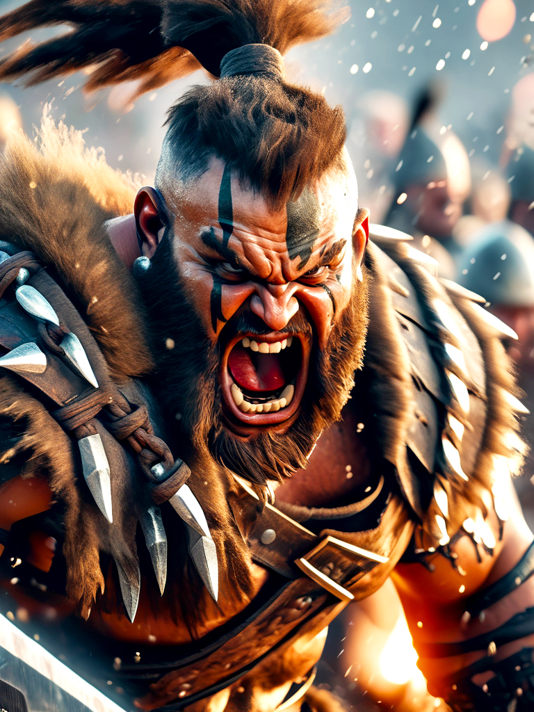 AI generated: Hunt for Diablo: Gunthur (Stable Diffusion - Character Design)