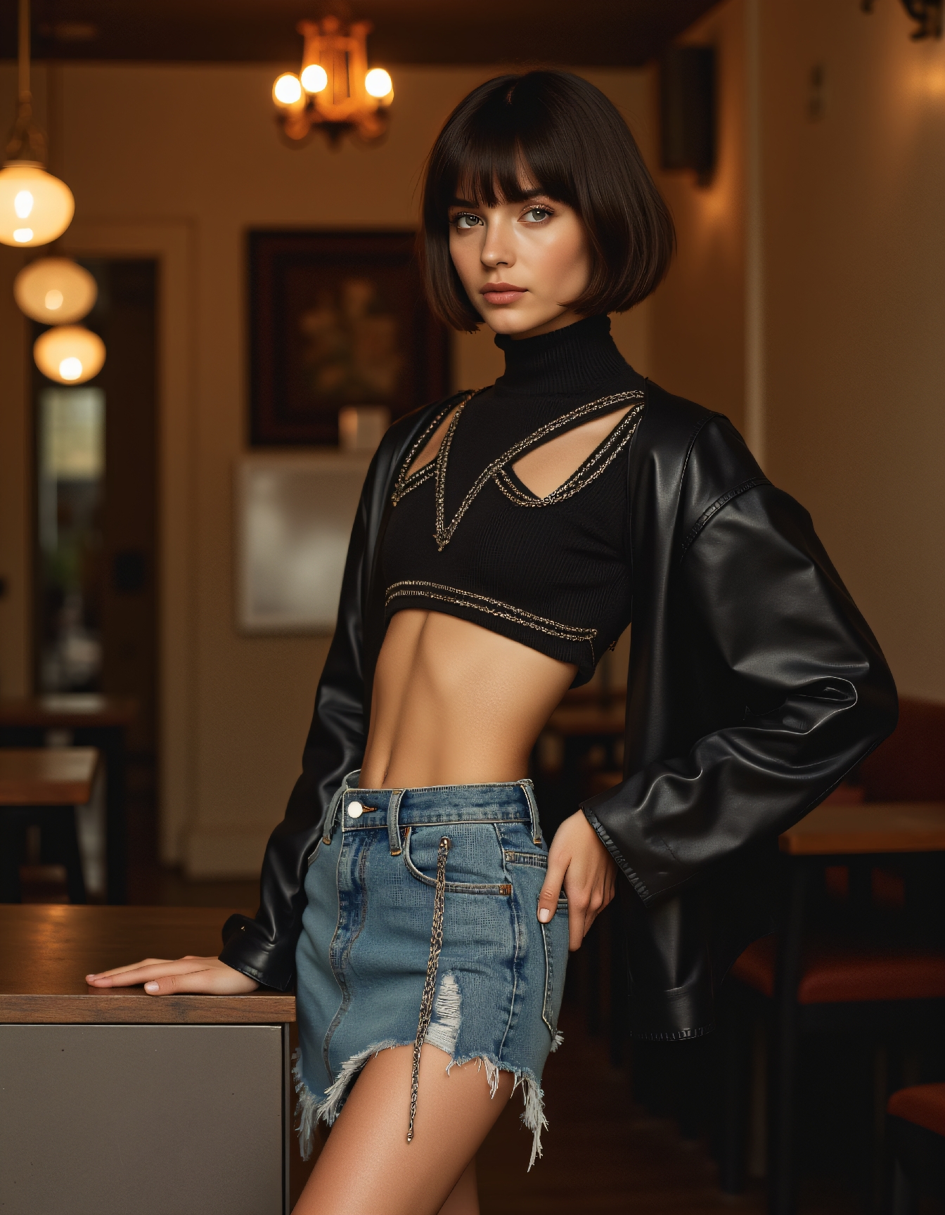 AI generated: FLUX prompt: event photography, Street fashion upper body photo... (FLUX - Fashion)