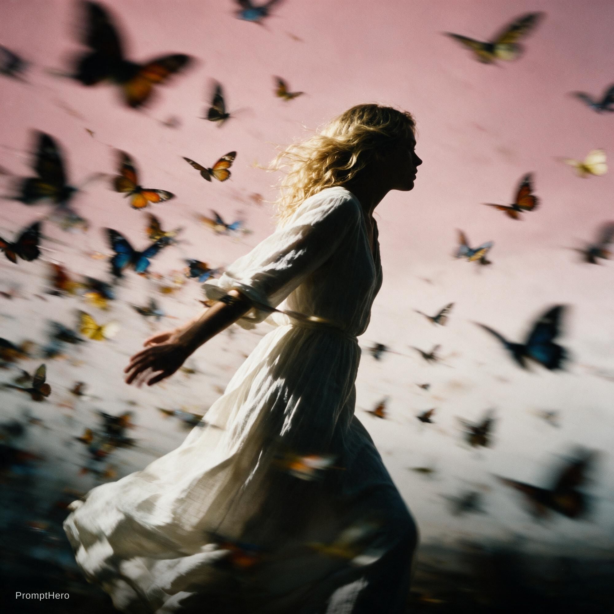 صورة مولدة بالذكاء الاصطناعي: Seedream 5 prompt: High-contrast colorful saturated cinematic image o... (نموذج Seedream 5 - صور شخصية)