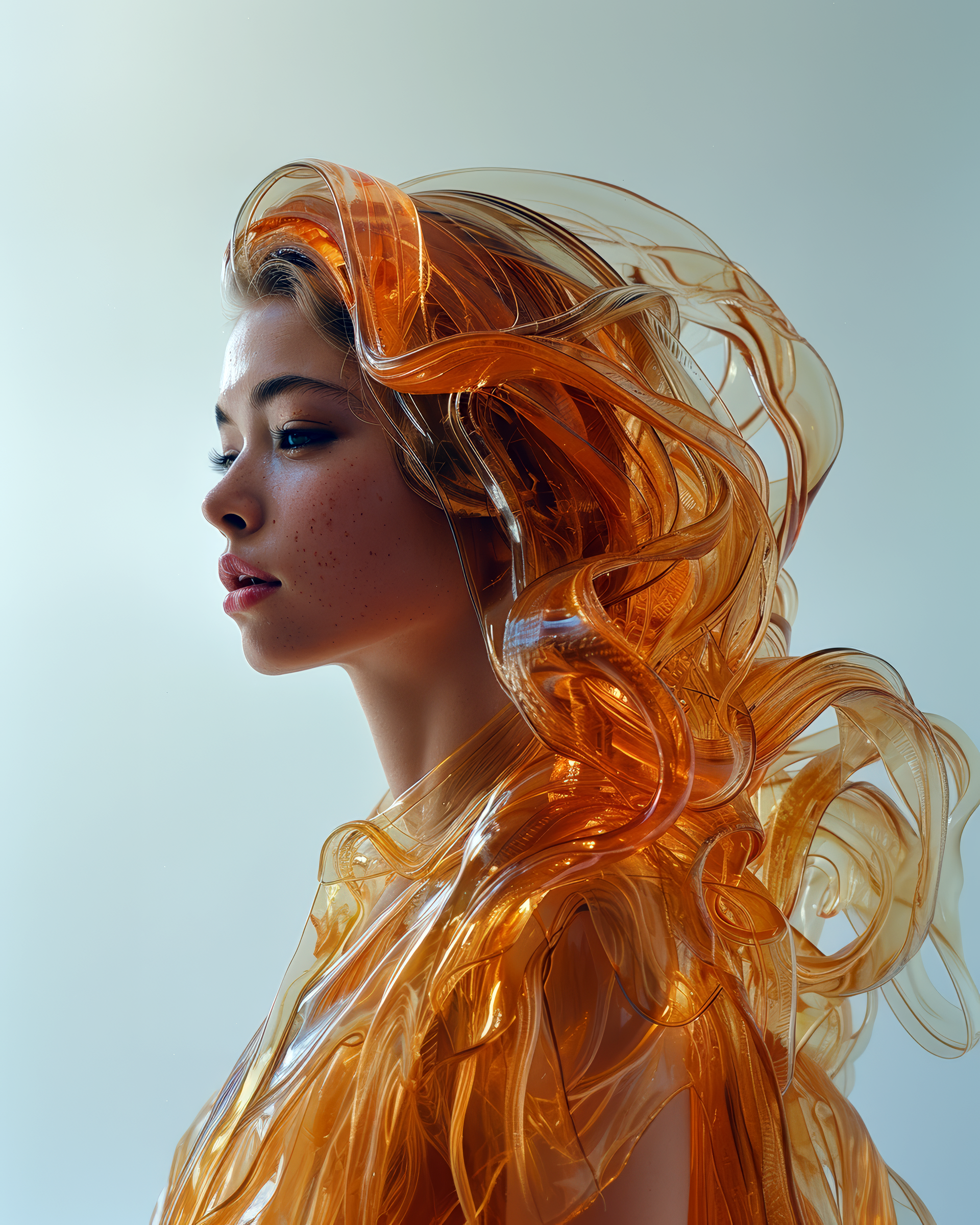 Midjourney prompt: An Icelandic woman, beautiful face, perfect figure... - Midjourney