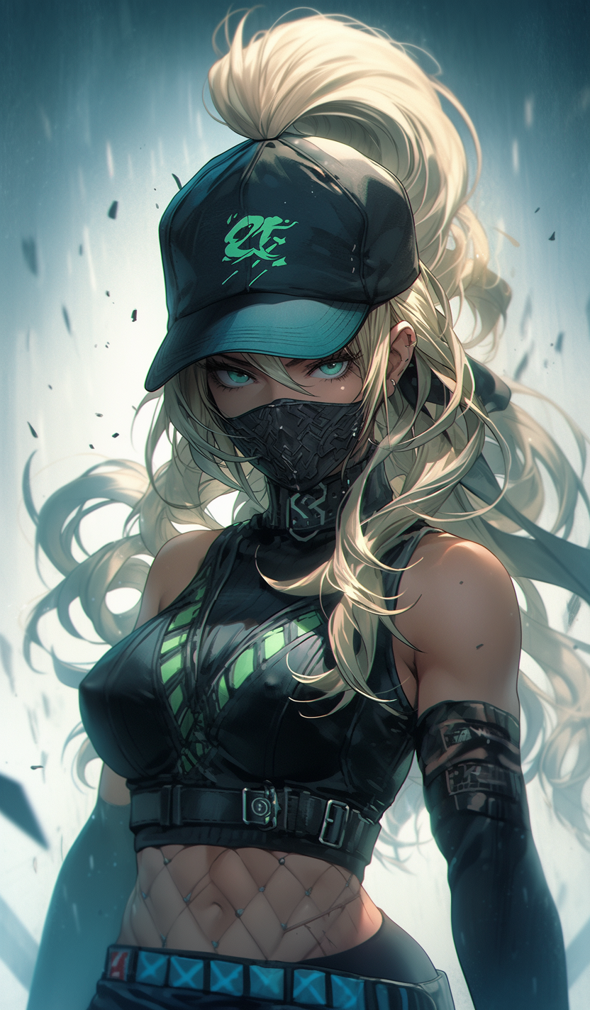 AI generated: Midjourney prompt: Sonya Blade Mortal Kombat, beautiful body, atmosph... (Midjourney - Anime)