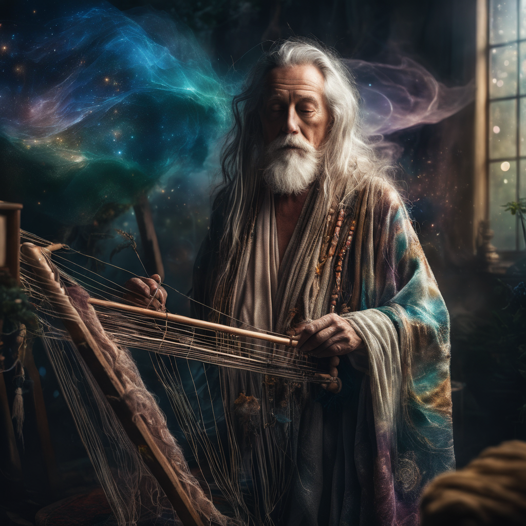 AI generated: A mystical dream weaver (Stable Diffusion - Portraits)
