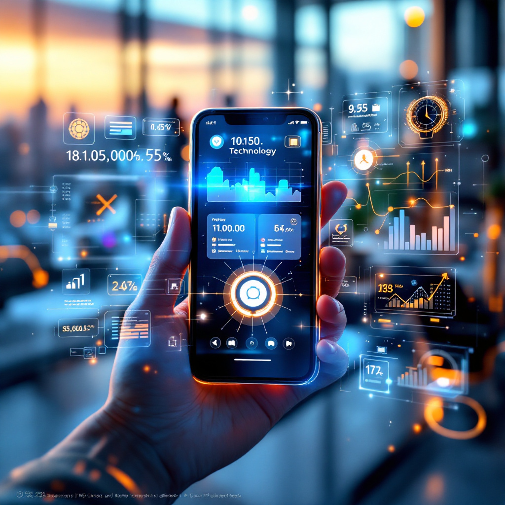AI generated: FLUX prompt: Create an image for Smart Technology: Futuristic i... (FLUX - Concept Art)