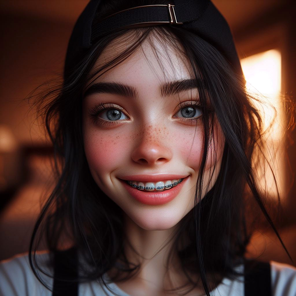 AI generated: Metallica smile (Realistic Vision V2.0 - Portraits)