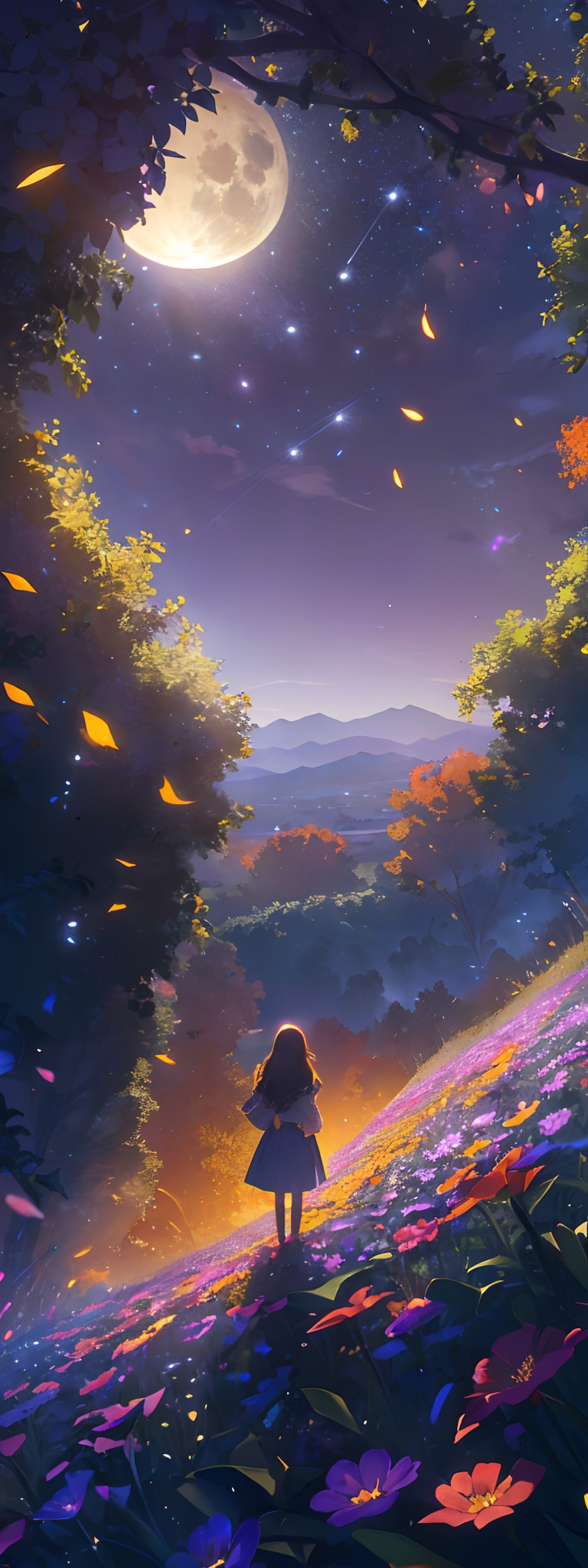 AI generated: Stable Diffusion prompt: master piece, wide shot, Expansive landscape photo... (Stable Diffusion - Anime)