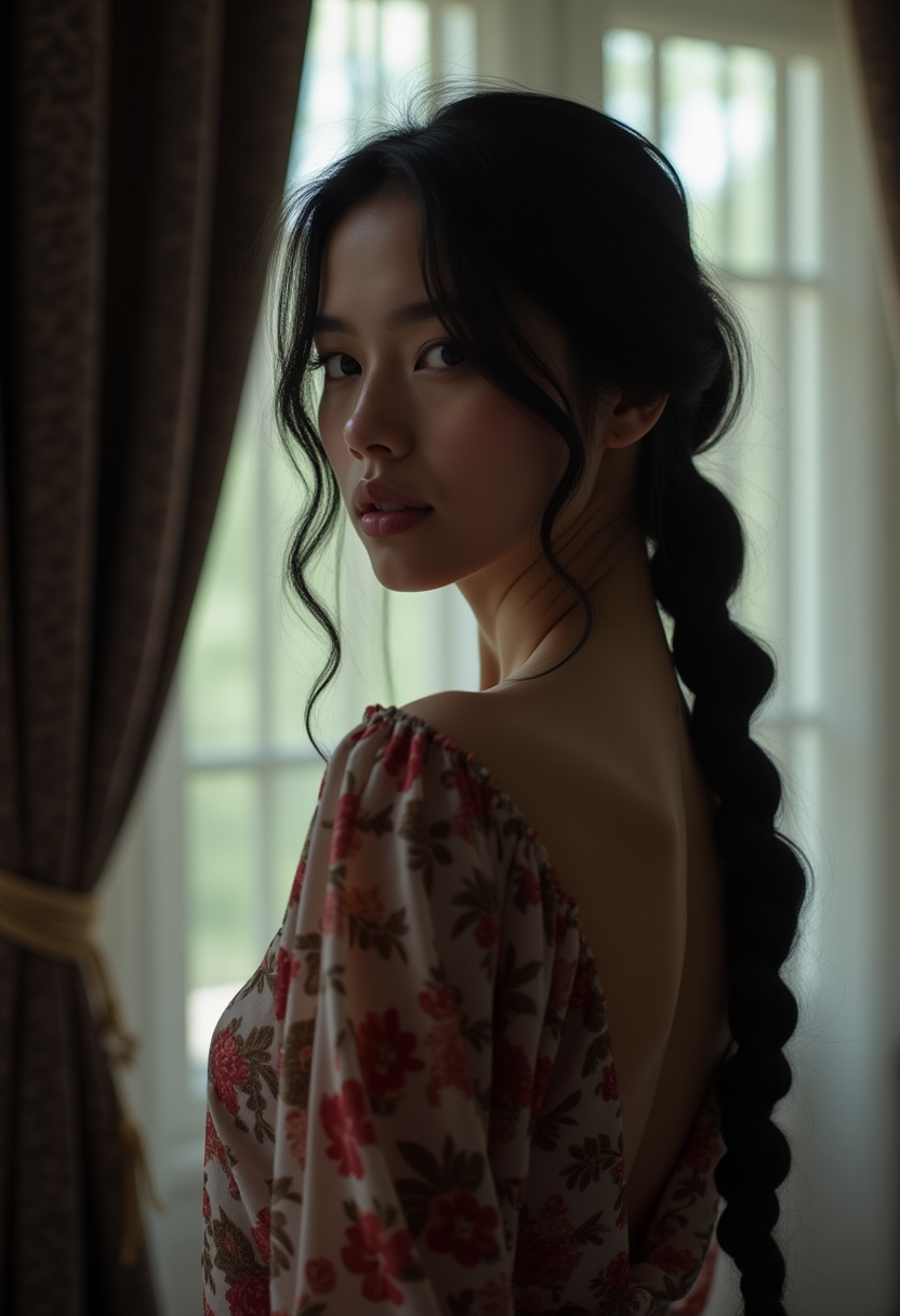 FLUX prompt: photograph of a (western european:0.5) (asian:0.5)... - FLUX