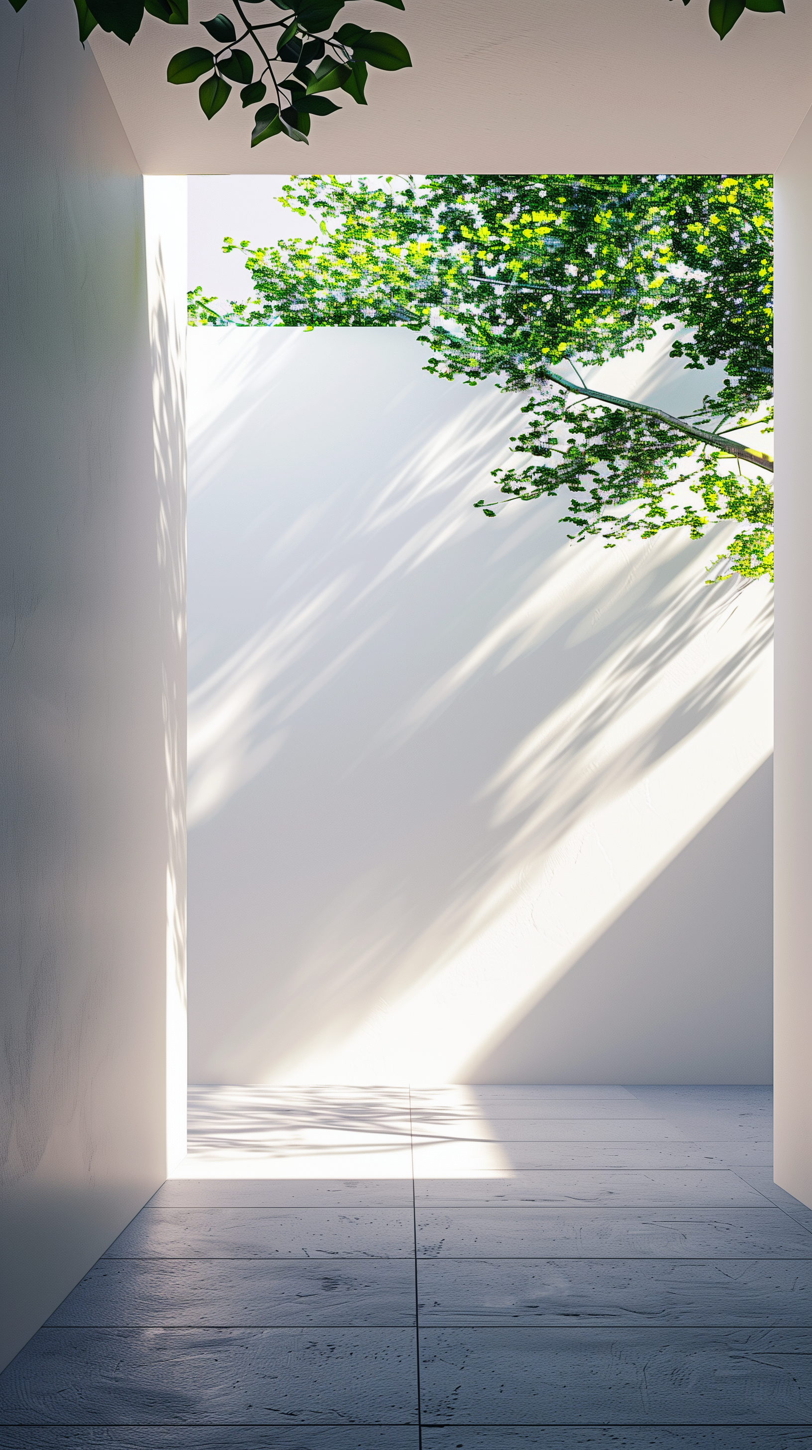 AI generated: Midjourney prompt: minimalist architectural detail capturing the shar... (Midjourney - Interior Design)