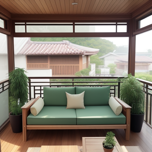 korean modern house stone wood courtyard natural light