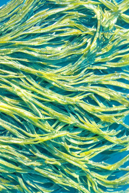 Stable Diffusion prompt: seaweed fish sun waves