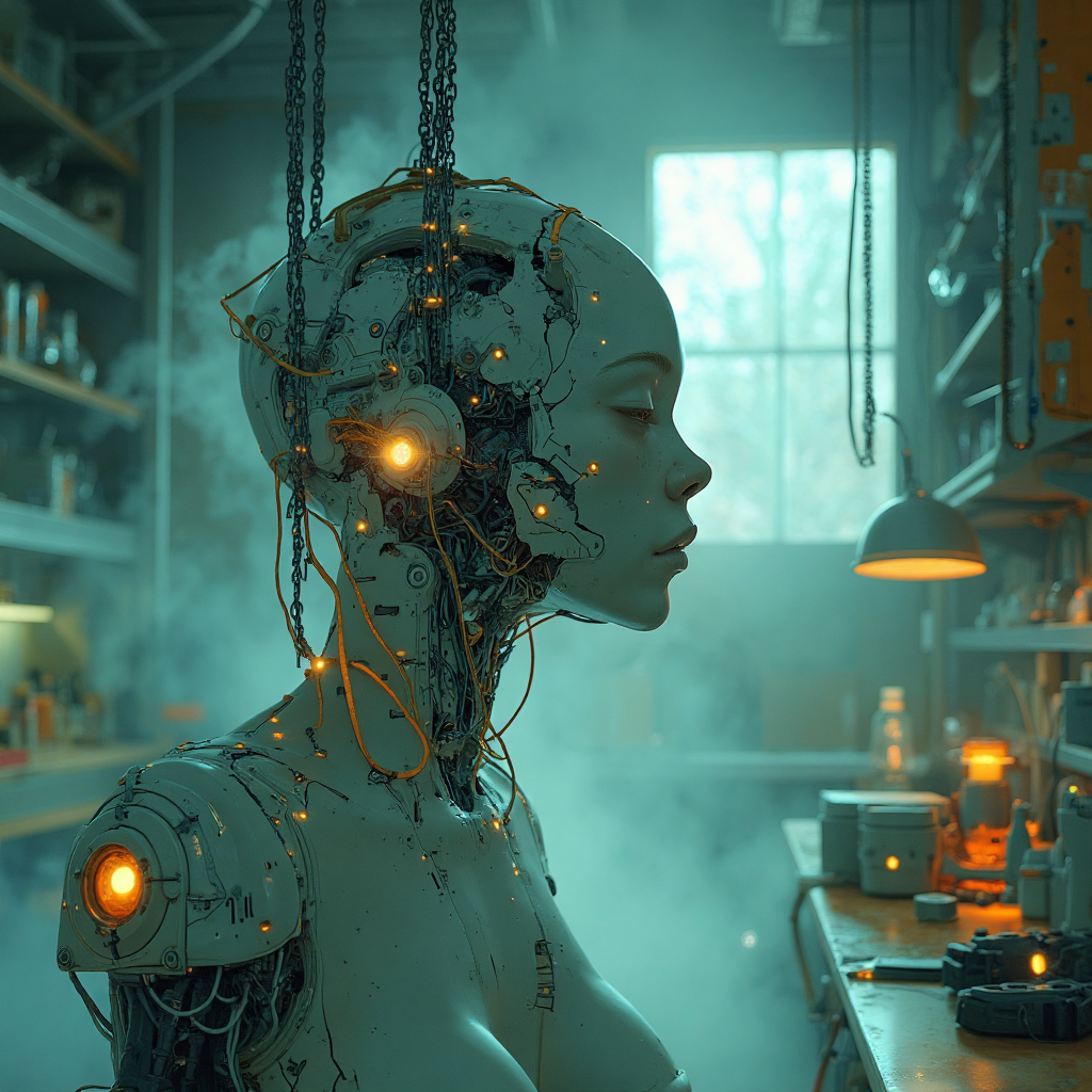 AI generated: FLUX prompt: Full body photograph of a (beautiful:1.2) (female:... (FLUX - Character Design)