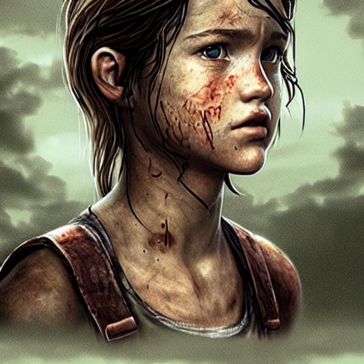Stable Diffusion prompt: Ellie from The Last of Us, very ...