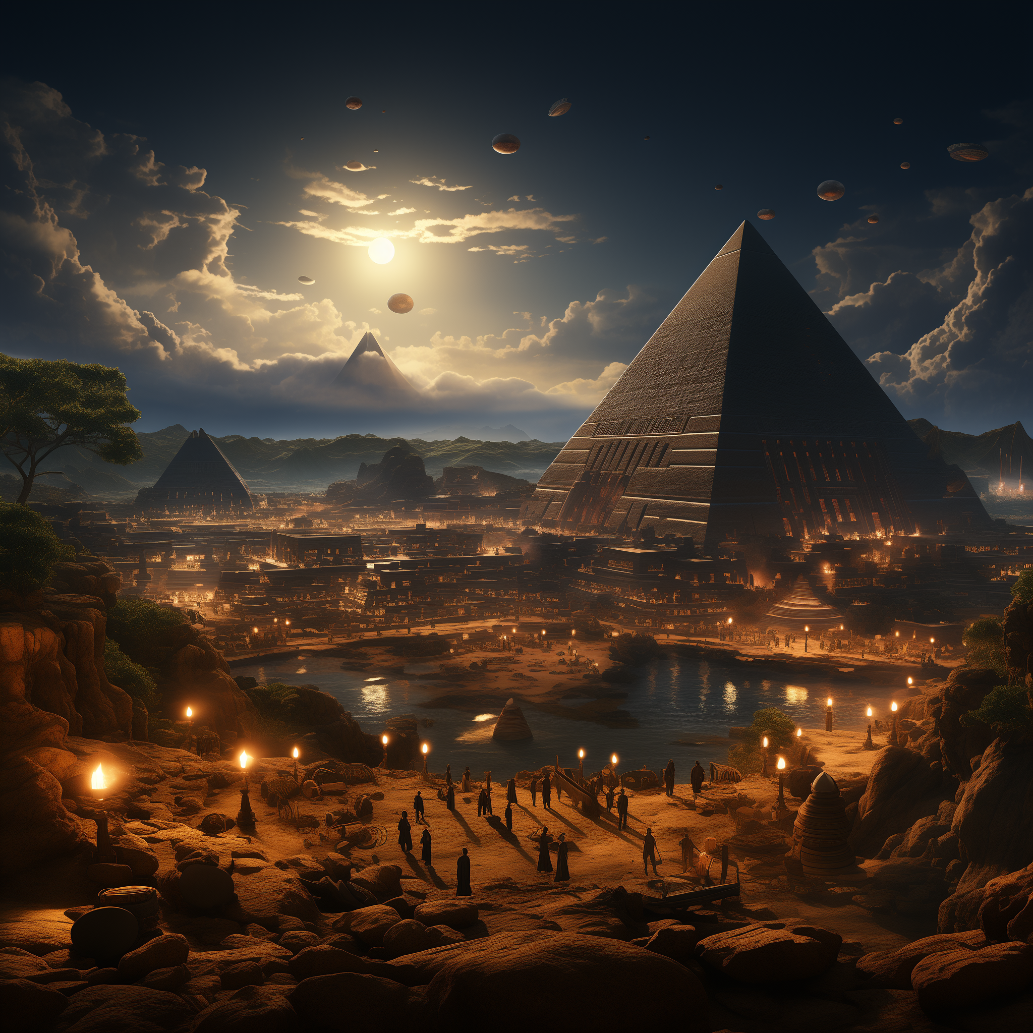 AI generated: Midjourney prompt: a detailed scene in which Earth scientists uncover... (Midjourney - Concept Art)
