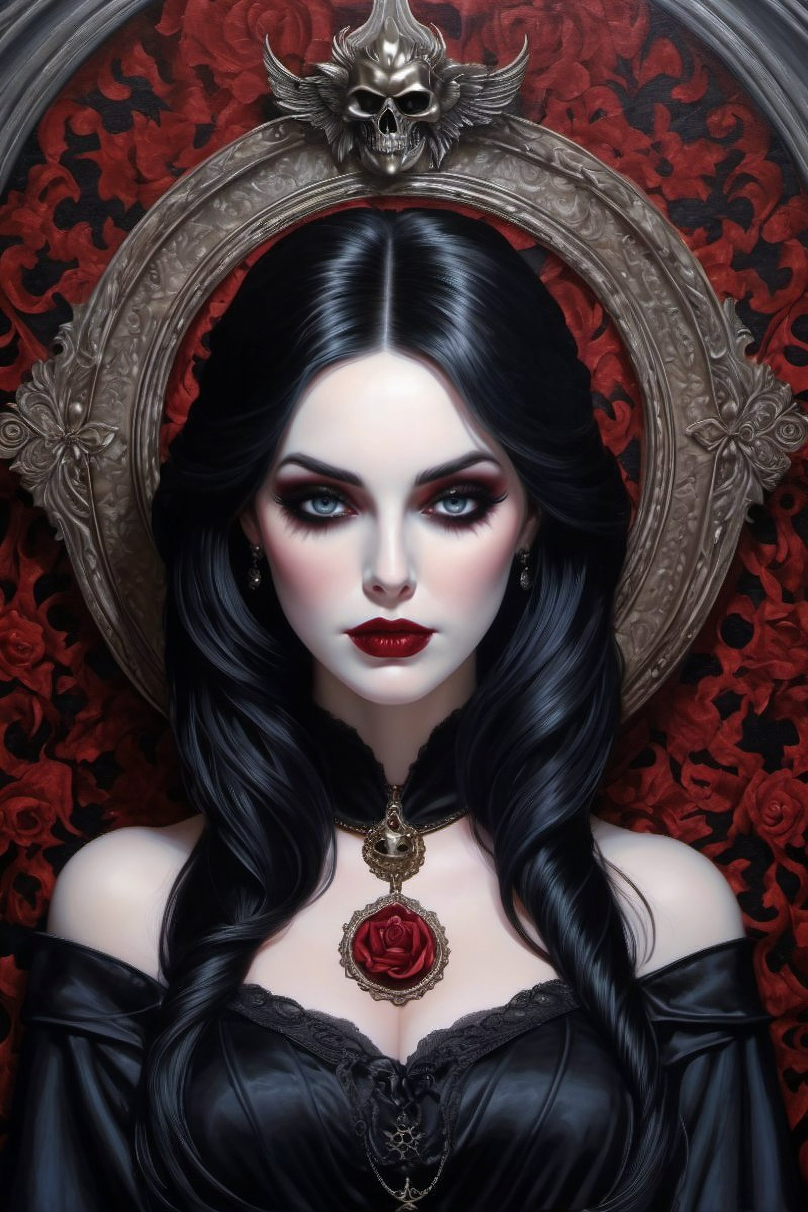 Stable Diffusion prompt: An oil painting of the (true evil:1.2), in the sty... - Stable Diffusion