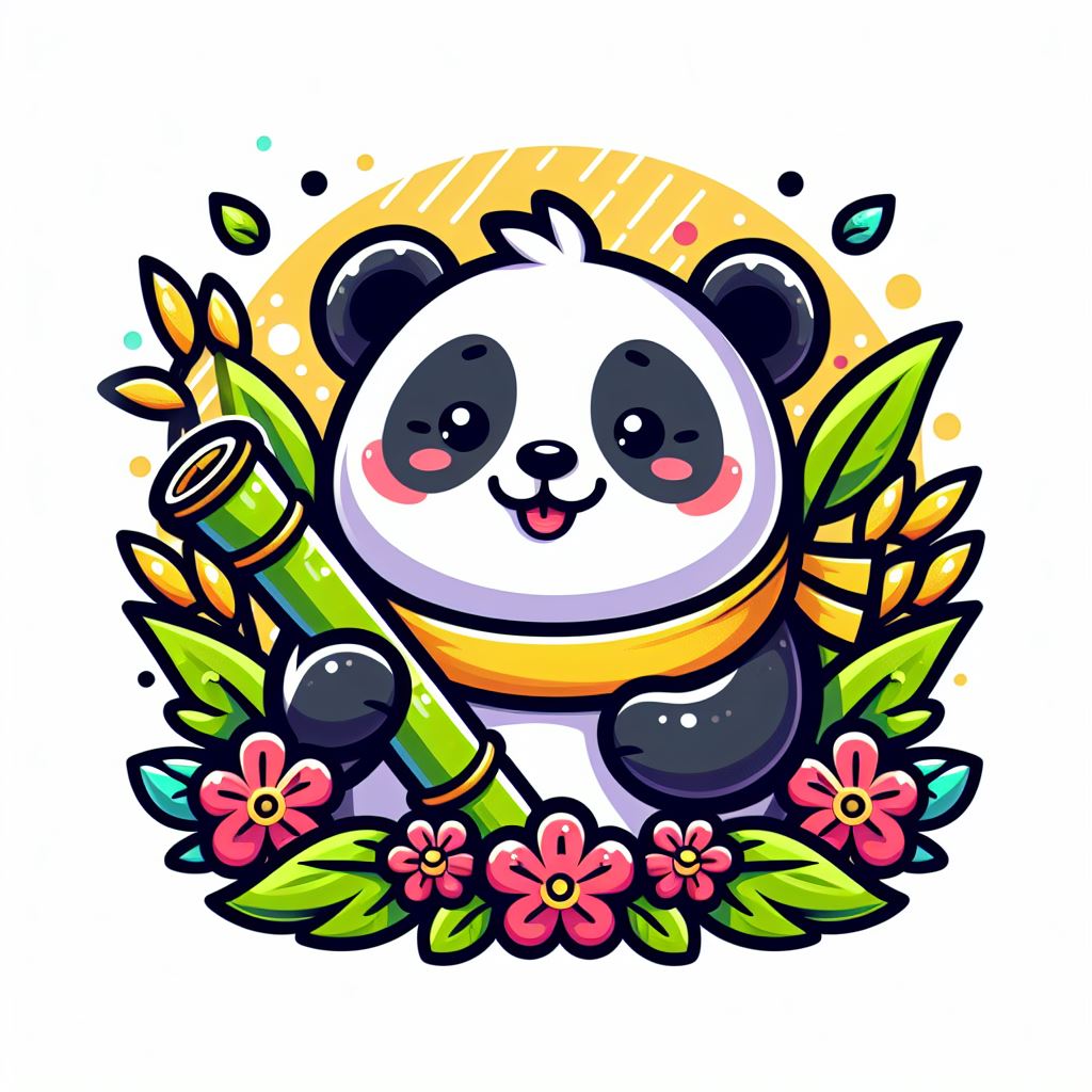 صورة مولدة بالذكاء الاصطناعي: DALL·E prompt: Un logo cute y llamativo (نموذج DALL·E - Logo Icon Design)
