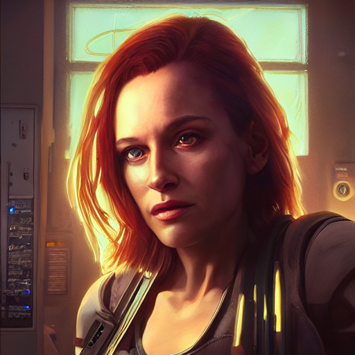 Stable Diffusion prompt: x-files, riot games, cyberpunk 2...