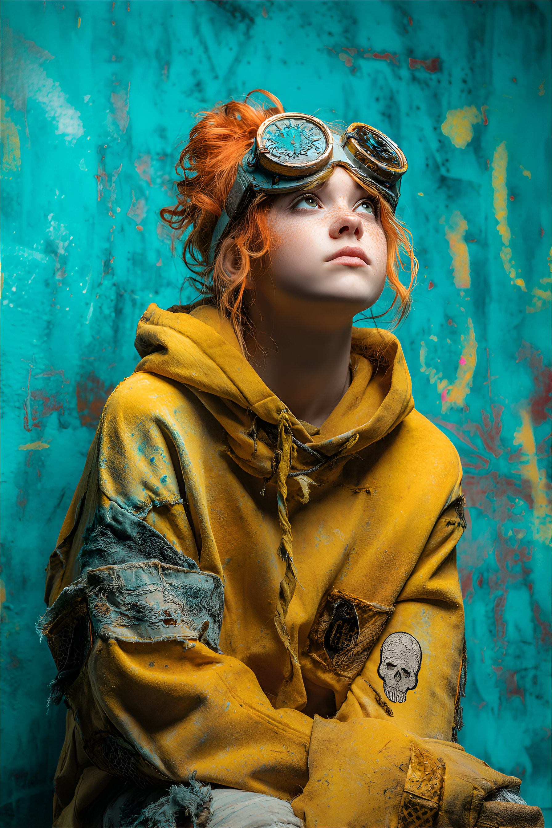 AI generated: Midjourney prompt: young, light-skinned girl, approximately 12-16 yea... (Midjourney - Portraits)