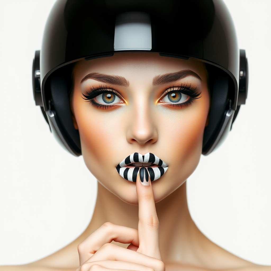 AI generated: FLUX prompt: This is a 8k photograph of a girl with striking, a... (FLUX - Fashion)