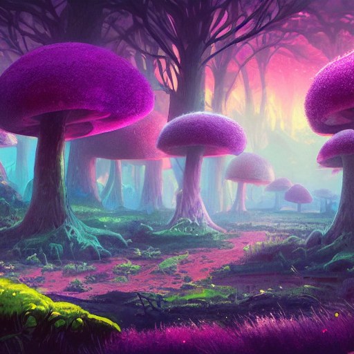 Stable Diffusion prompt: concept art painting of a fantas...