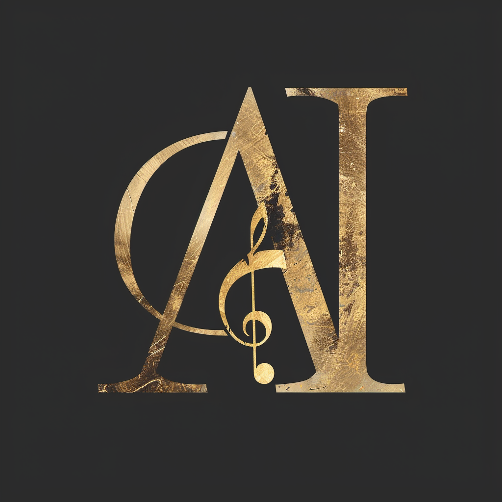 AI generated: AI Music LOGO (Midjourney - Logo Icon Design)