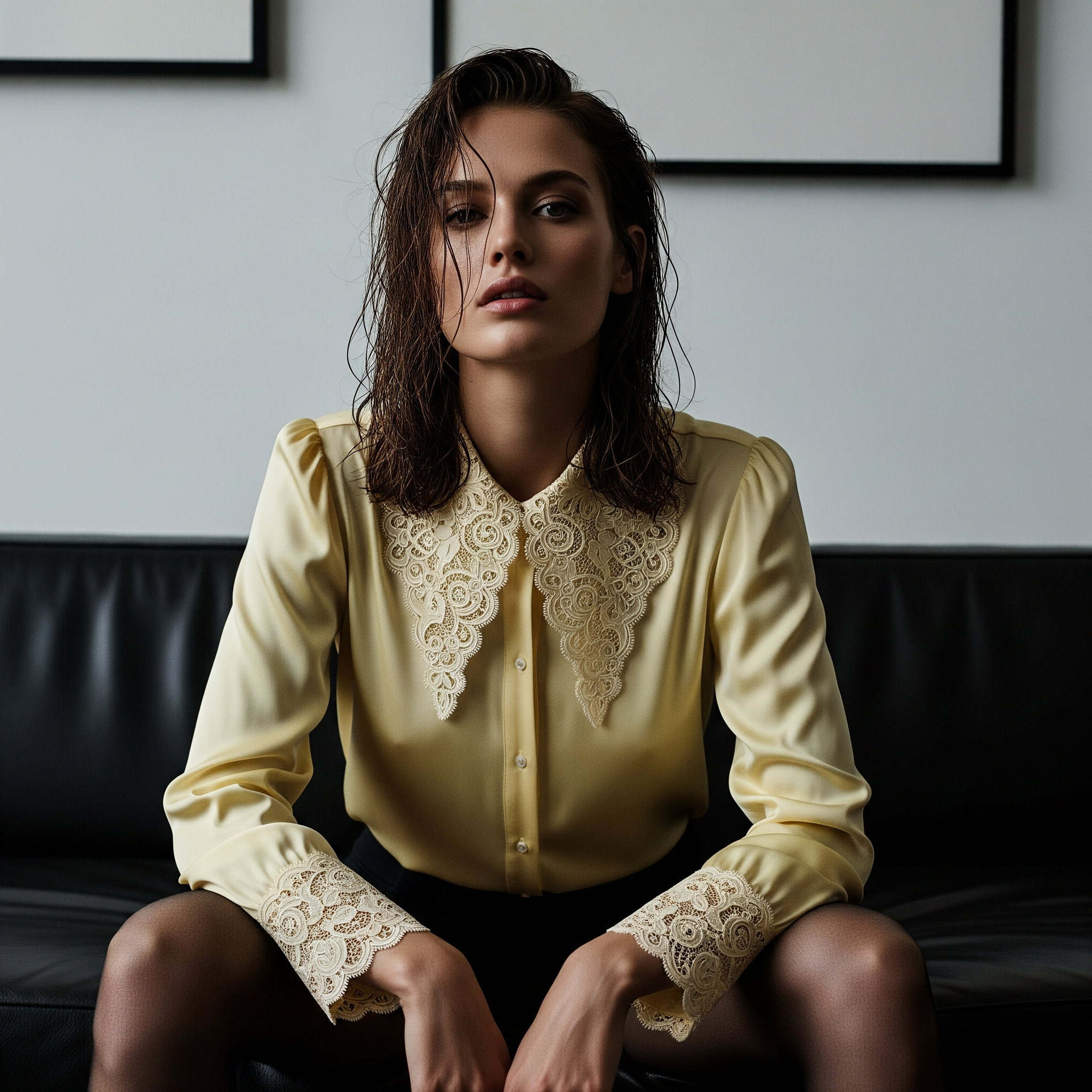Flux.2 prompt: (Imagen 4) A high-fashion editorial portrait of a ... - Flux.2