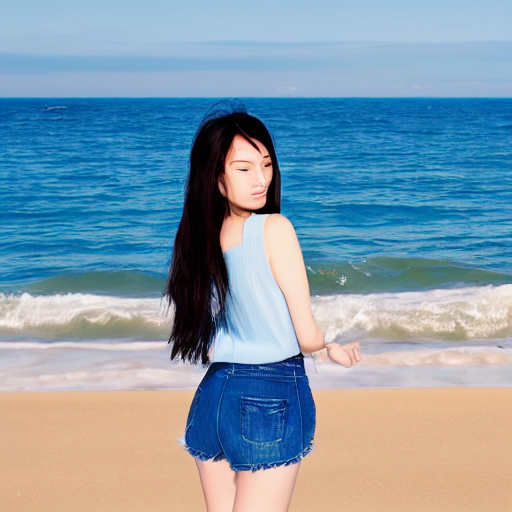 Stable Diffusion prompt: Asian teens , modelingshoot, st...