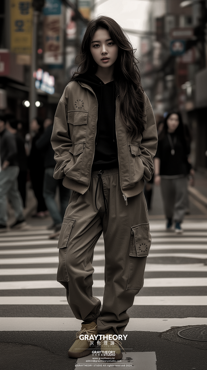 AI generated: Graytheory model (Midjourney - Fashion)