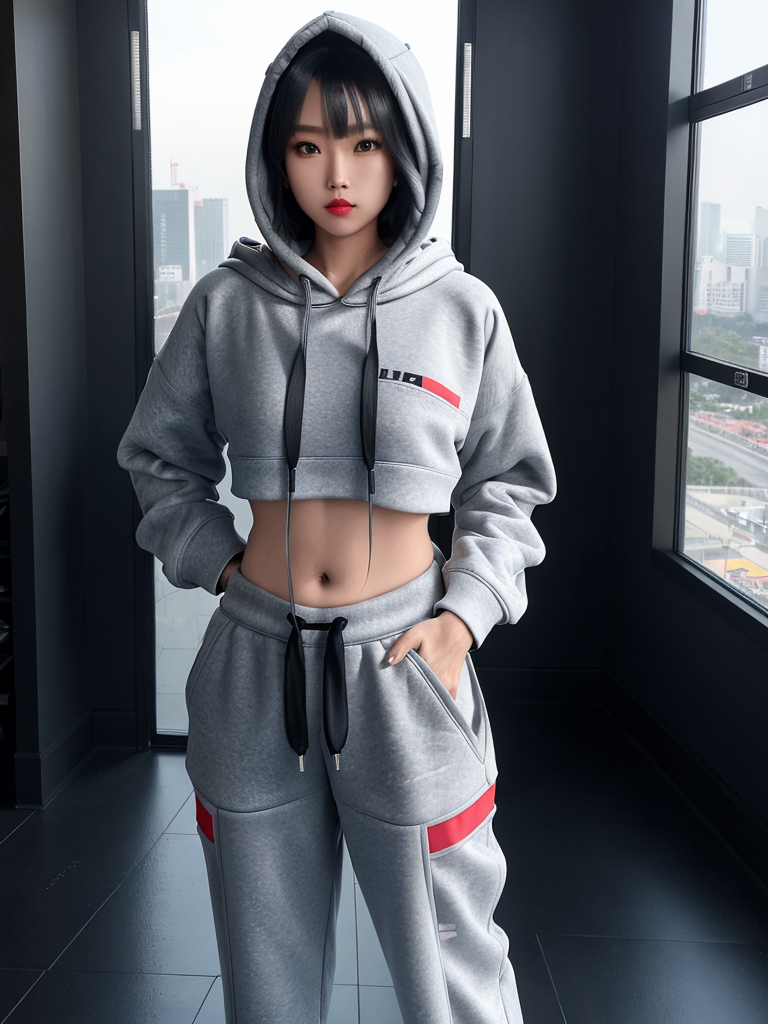 Level4 prompt: 1 girl, beautiful Korean girl, (Cute Loose Bob hai... - Level4