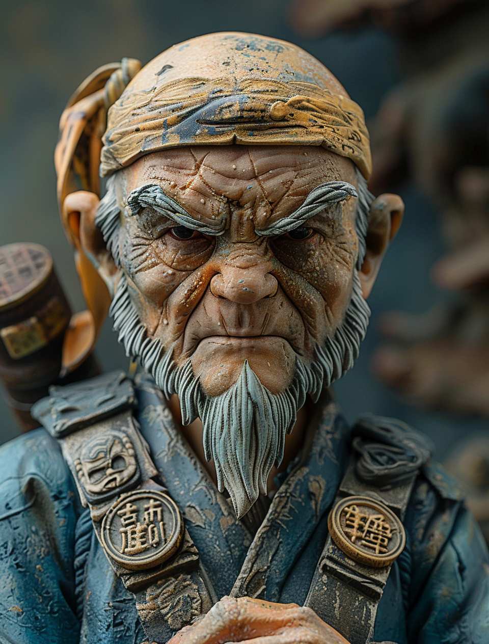 Midjourney prompt: a character in kung pow, in the style of anime-ins... - Midjourney