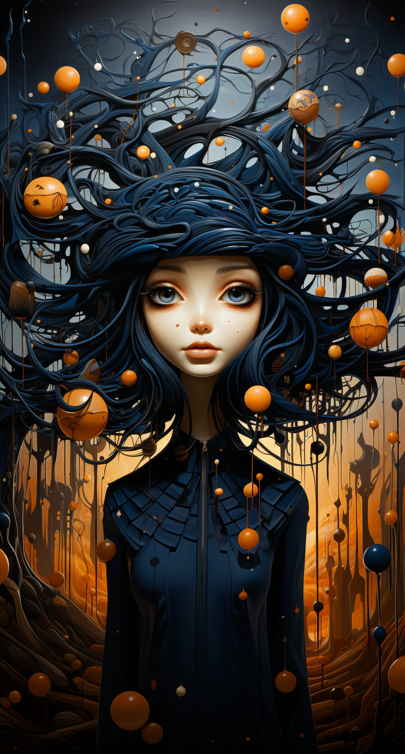 صورة مولدة بالذكاء الاصطناعي: Midjourney prompt: the art of the world, in the style of surreal illu... (نموذج Midjourney - صور شخصية)