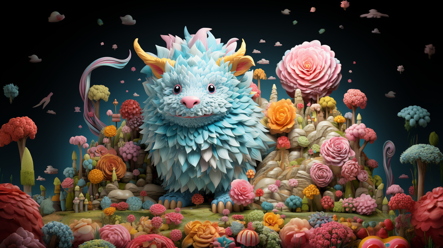 AI generated: Midjourney prompt: Create a whimsical illustration depicting Albi, th... (Midjourney - 3d Renders)