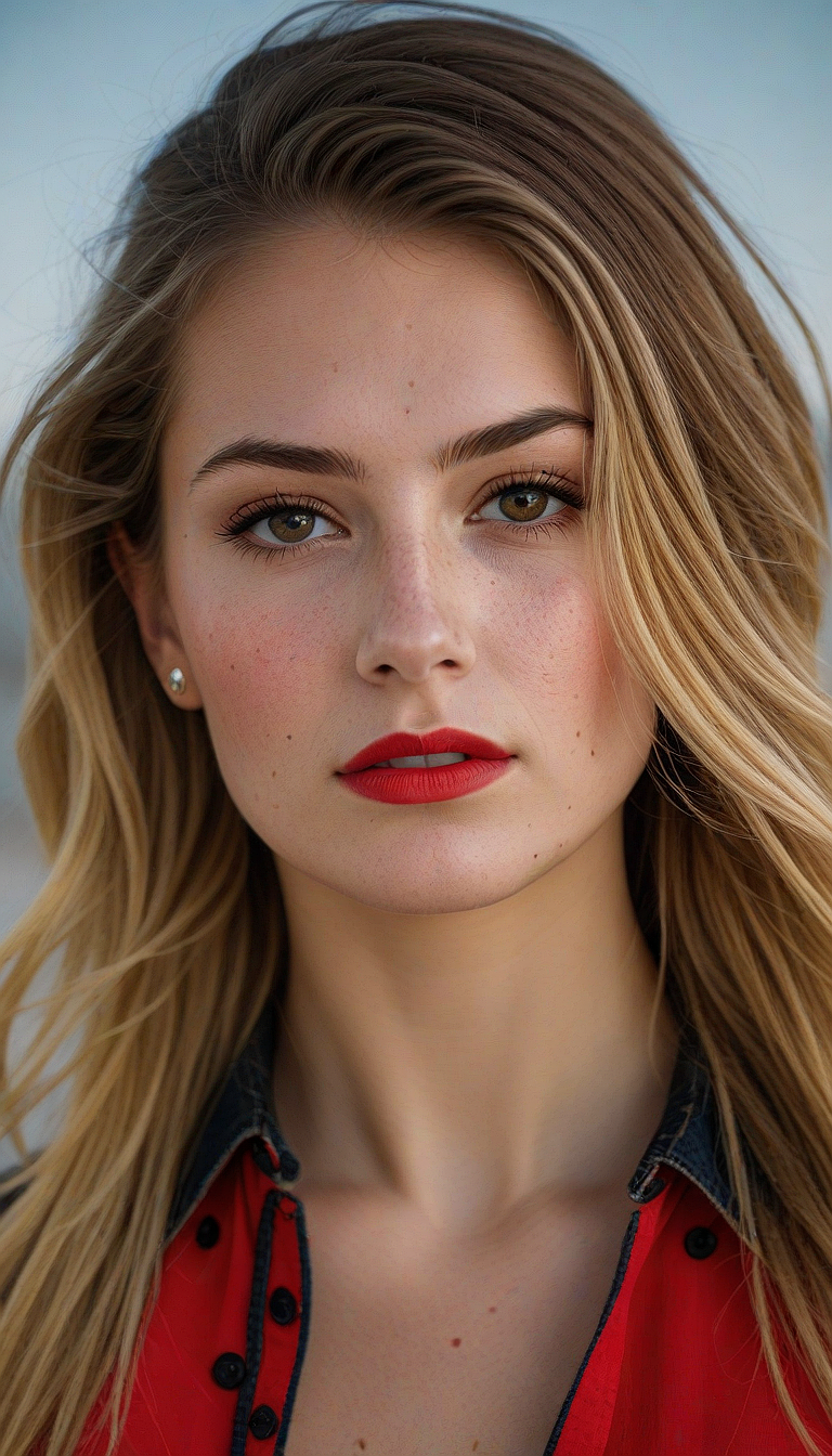 AI generated: Stable Diffusion prompt: A detailed portrait of a woman with a neutral expr... (Stable Diffusion - Photography)
