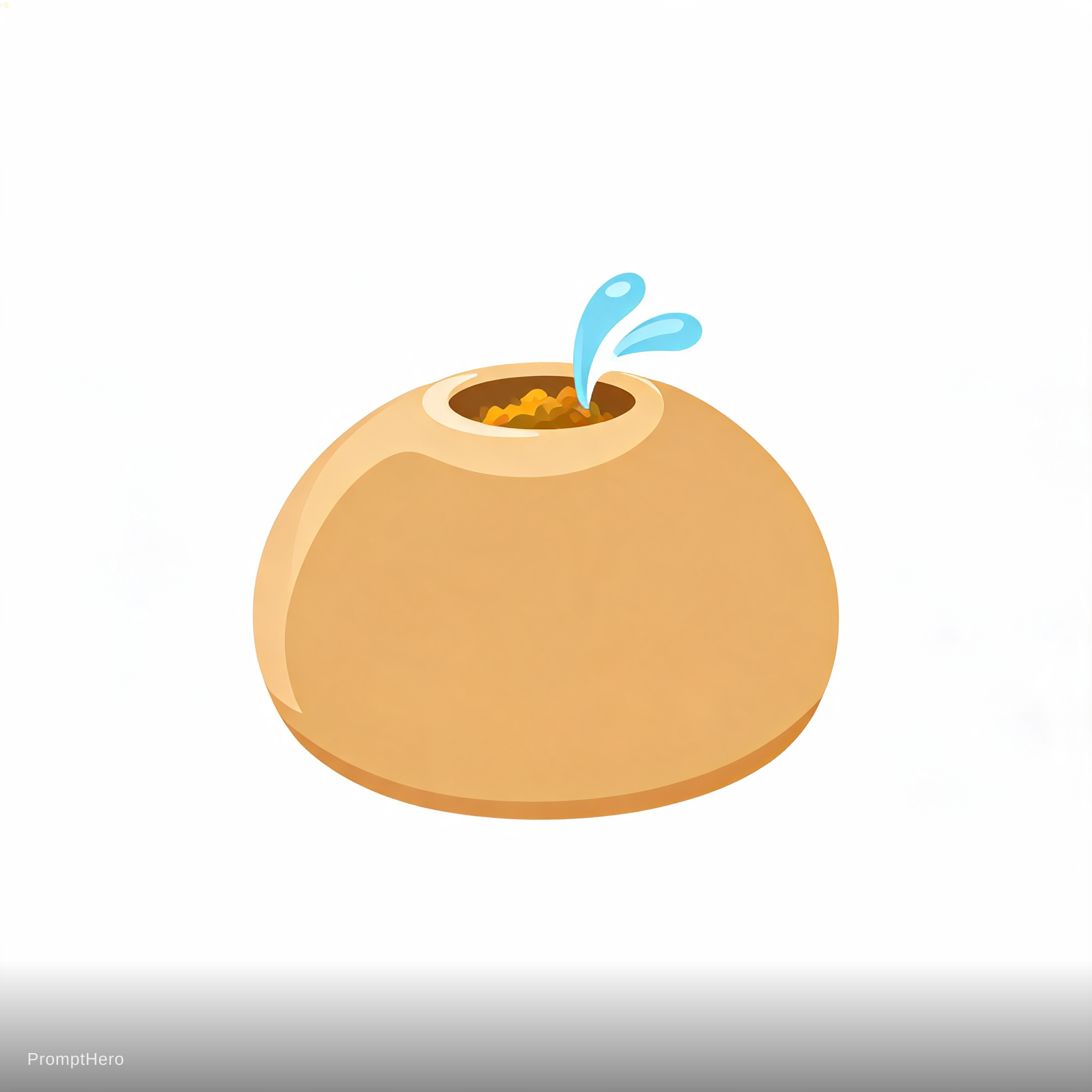 صورة مولدة بالذكاء الاصطناعي: Seedream 5 prompt: i have chaat business for that i need a logo it sh... (نموذج Seedream 5 - شعارات وتصميم)