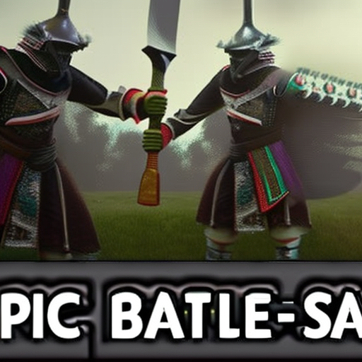 Stable Diffusion prompt: epic fantasy battle samurai ultr...