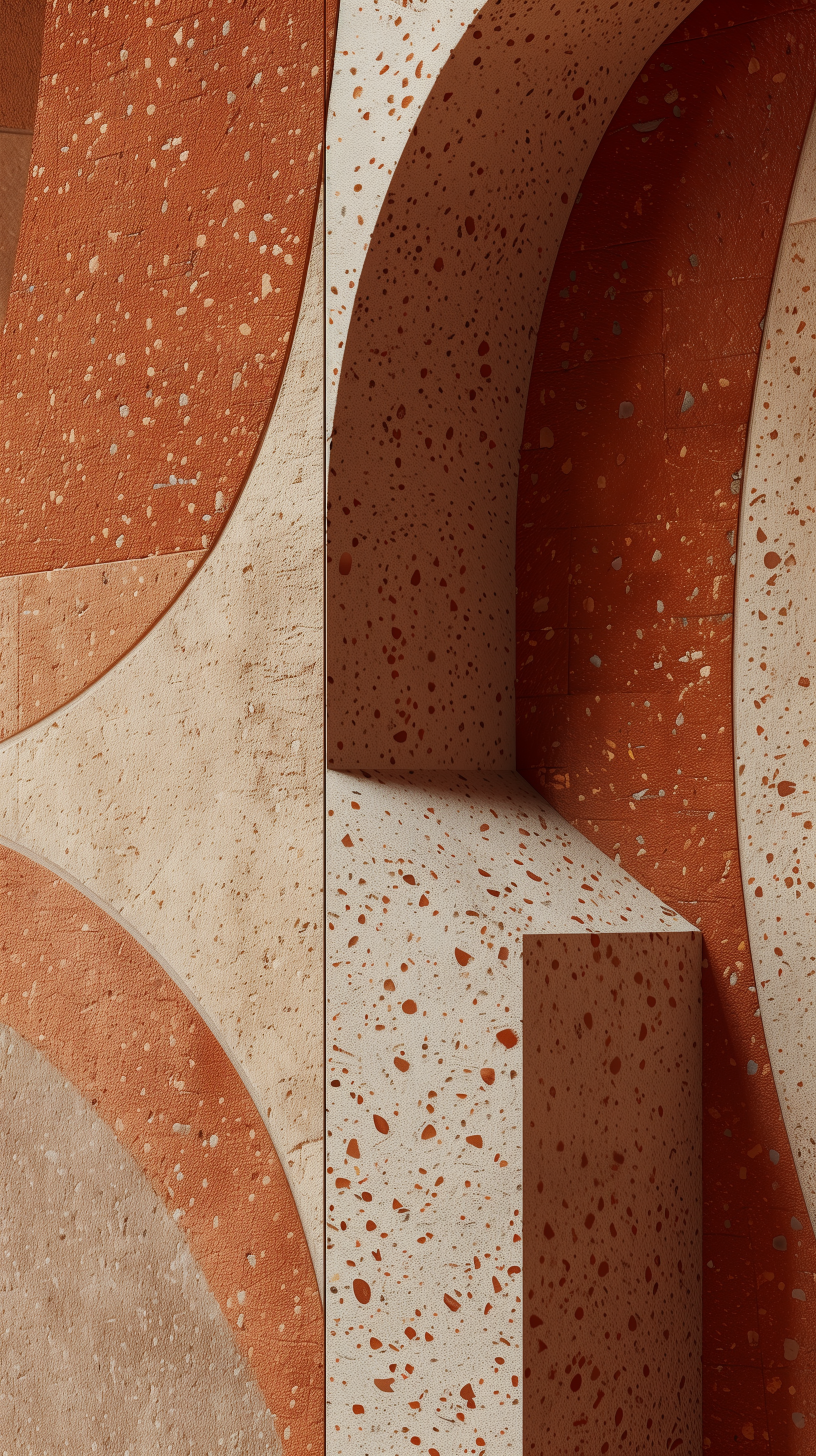 AI generated: Midjourney prompt: architectural detail shot, focusing on the interpl... (Midjourney - Interior Design)