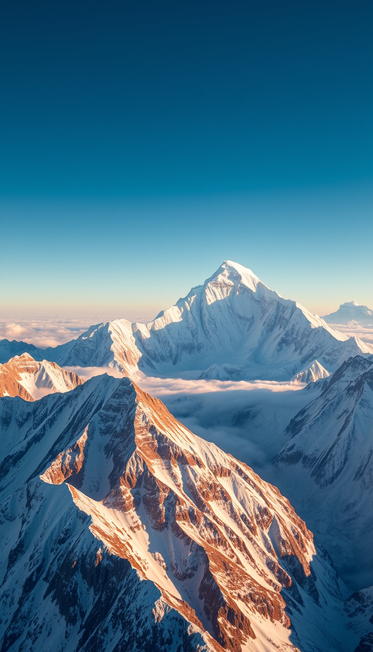 FLUX prompt: A breathtaking view of Mount Everest towering abov... - FLUX