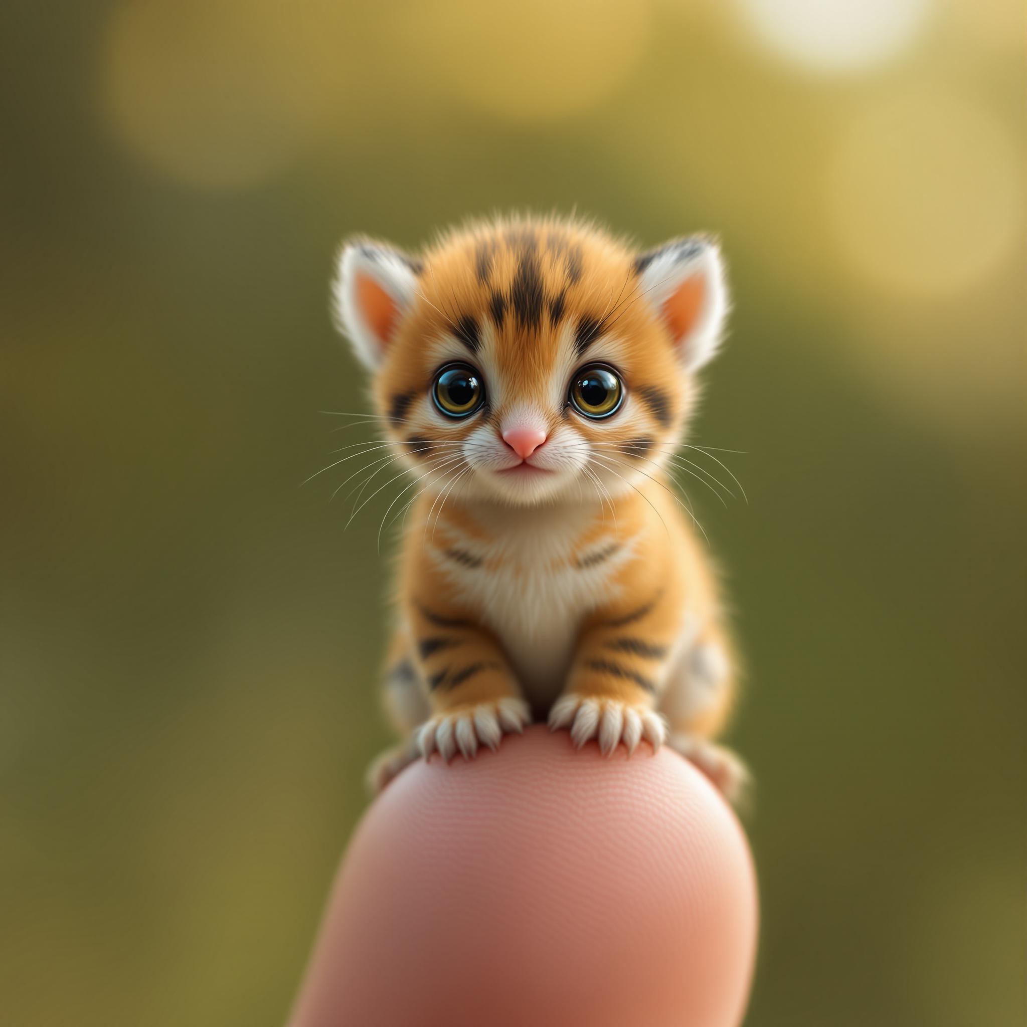 AI generated: FLUX prompt: A hyper-realistic digital rendering of an impossib... (FLUX - Animals & Nature)