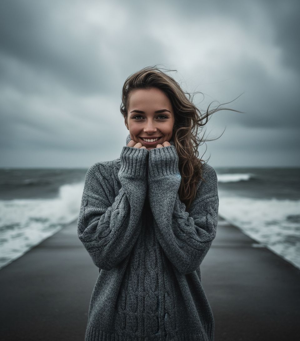 Nano Banana prompt: A cinematic photo of the uploaded dark blonde pret... - Nano Banana