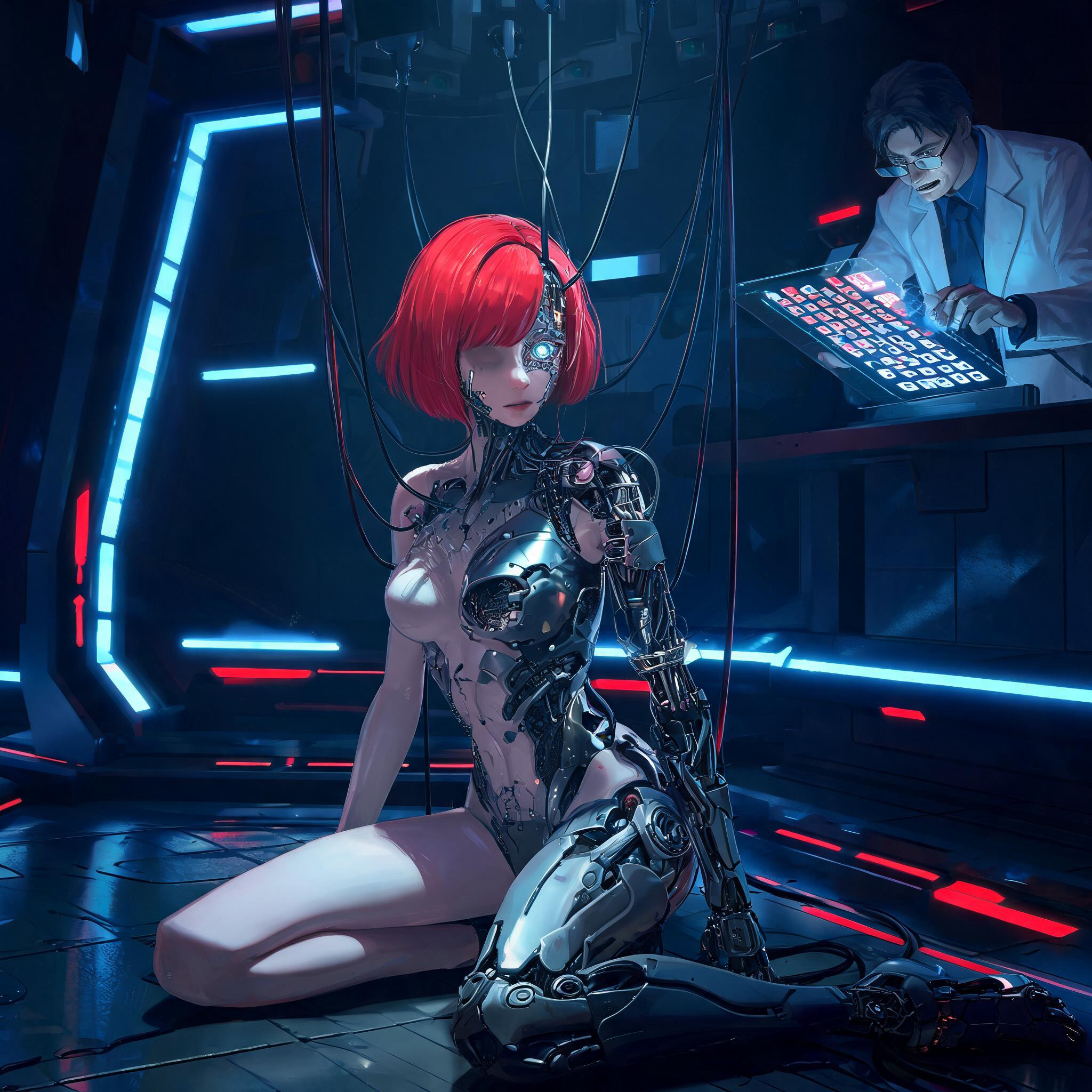 Seedream 5 prompt: 3d anime video game illustration of a female human... - Seedream 5