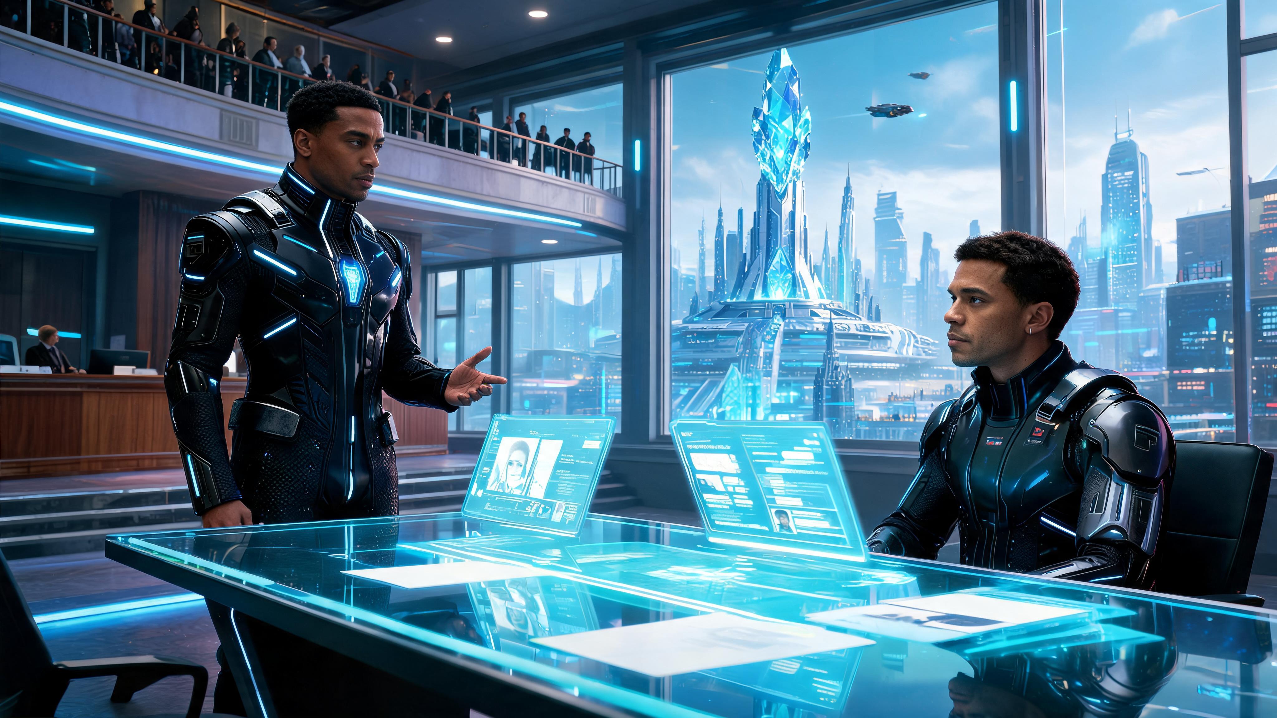 AI generated: Seedream 5 prompt: Create a cinematic scene for a Television Show A L... (Seedream 5 - Concept Art)